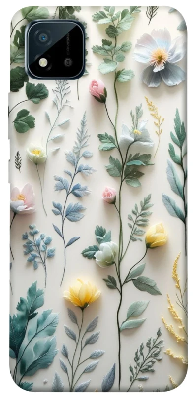 Чохол на Realme C20 Floral design ver.4 фото 1 з 1
