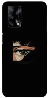 Чехол на Oppo A74 4G Взгляд аниме фото 1 из 1