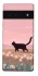 Чехол на Google Pixel 6 Pro cat on a field фото 1 из 1