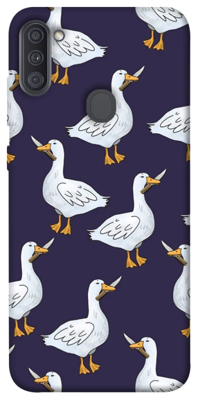 Чохол на Samsung Galaxy A11 Гуси з претензією фото 1 з 1