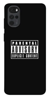 Чохол на Motorola Moto G22 Parental Advisory Label фото 1 з 1