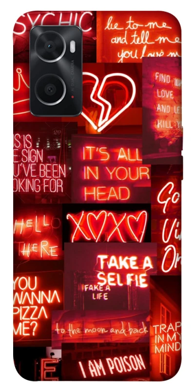 Чохол на Oppo A76 4G Love collage ver.7 фото 1 з 1