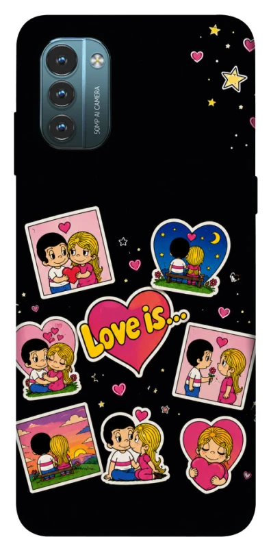 Чохол на Nokia G21 Love is фото 1 з 1