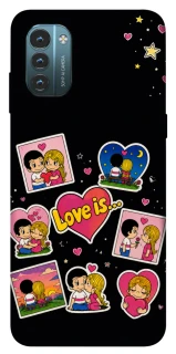Чохол на Nokia G21 Love is фото 1 з 1
