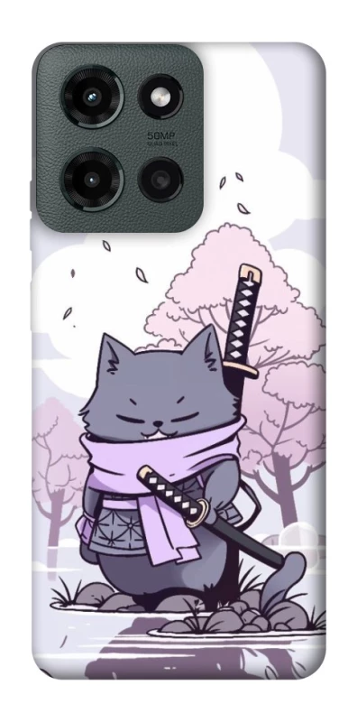 Чохол на Motorola Moto G Power (2025) Samurai cat фото 1 з 1