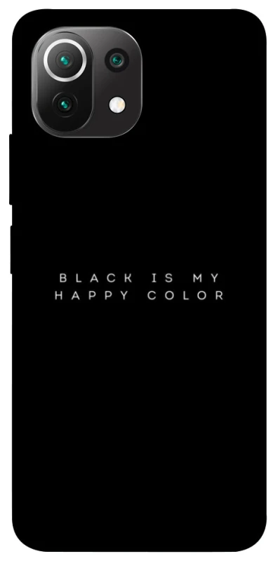 Чохол на Xiaomi Mi 11 Lite Black color фото 1 з 1