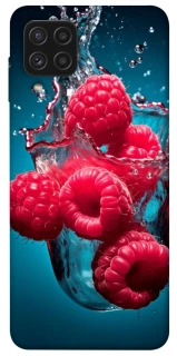 Чехол на Samsung Galaxy A22 4G Малинка в воде фото 1 из 1