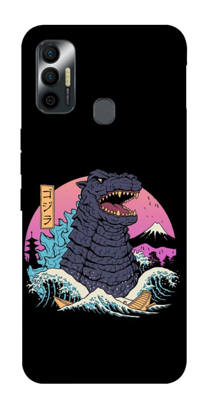 Чехол на TECNO Spark 7 Годзила фото 1 из 1