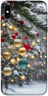 Чехол на Apple iPhone X (5.8") Новогодний v48 фото 1 из 1