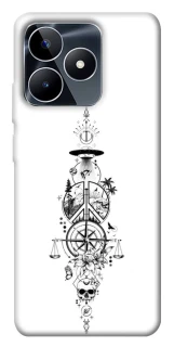 Чехол на Realme C53 Tattoo ver.7 фото 1 из 1