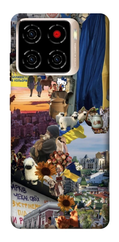 Чохол на ZTE Blade A56 Ukraine style ver.2 фото 1 з 1