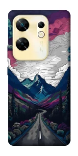 Чехол на Infinix Zero 30 4G Нарисованные горы фото 1 из 1