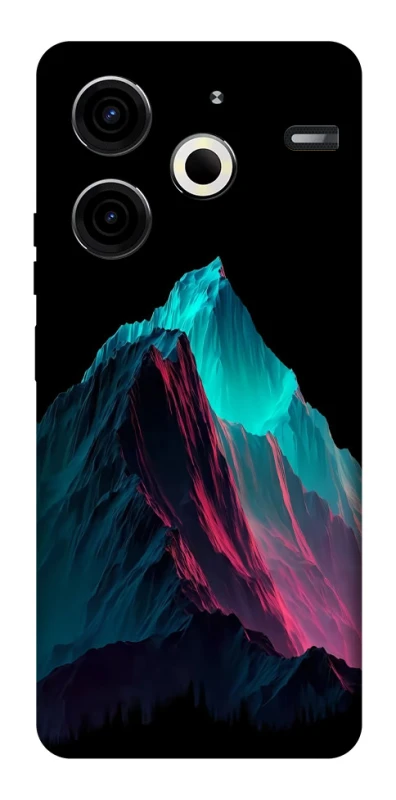 Чехол на TECNO Pova 6 Neo (LI6) Neon mountains фото 1 из 1