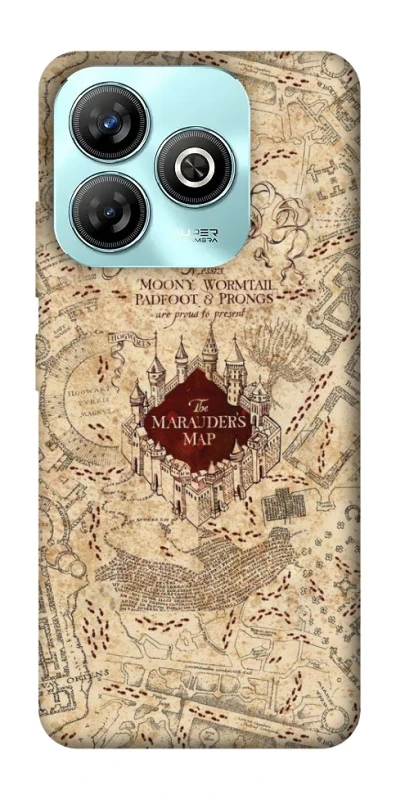 Чехол на ZTE Blade A75 4G Harry Potter Marauder's Map фото 1 из 1