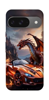Чохол на Google Pixel 10 Сar and dragon фото 1 з 1
