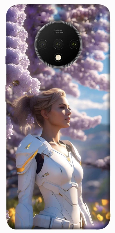 Чехол на OnePlus 7T Cyber space girl ver.1 фото 1 из 1