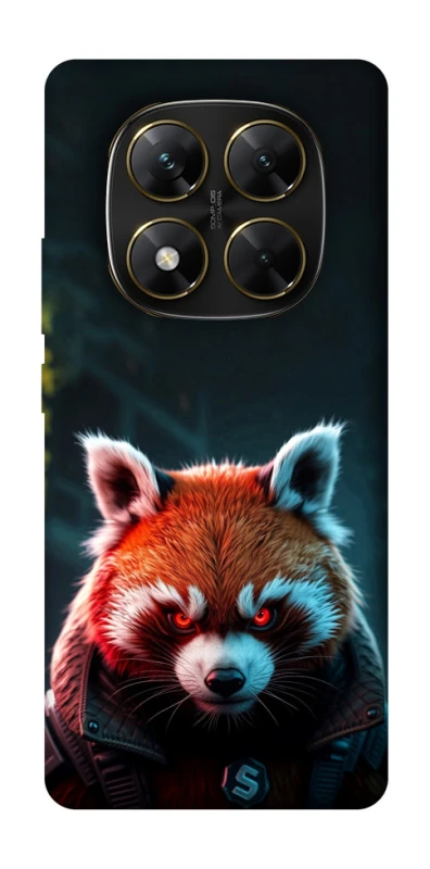 Чохол на Xiaomi Poco X7 Cyber Red Panda фото 1 з 1