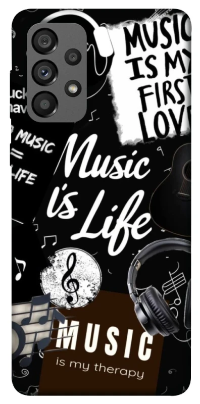 Чохол на Samsung Galaxy A73 5G Music is Life фото 1 з 1