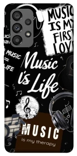 Чехол на Samsung Galaxy A73 5G Music is Life фото 1 из 1