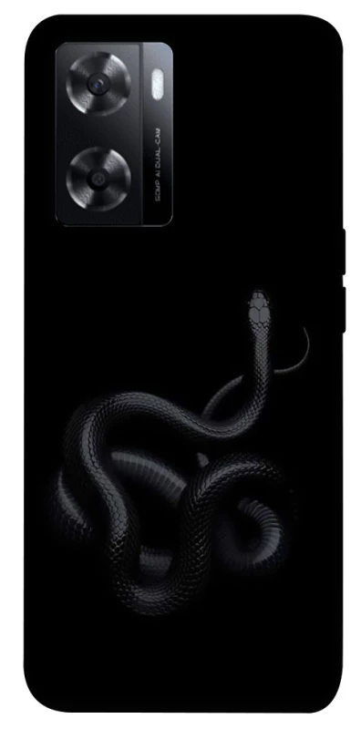 Чехол на Oppo A77s Black snake фото 1 из 1