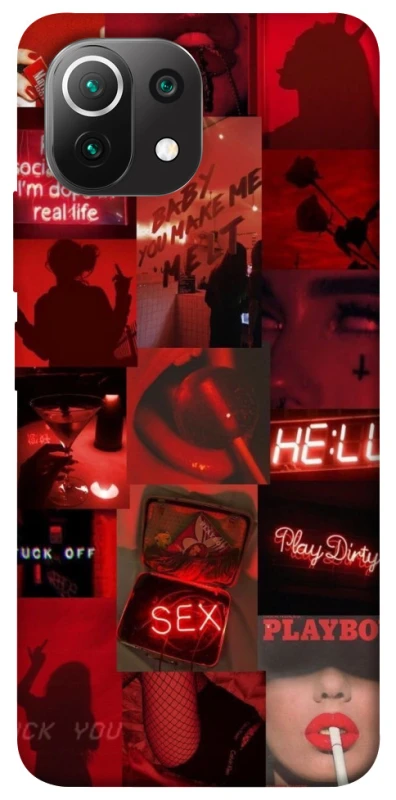 Чехол на Xiaomi Mi 11 Lite Love collage ver.3 фото 1 из 1
