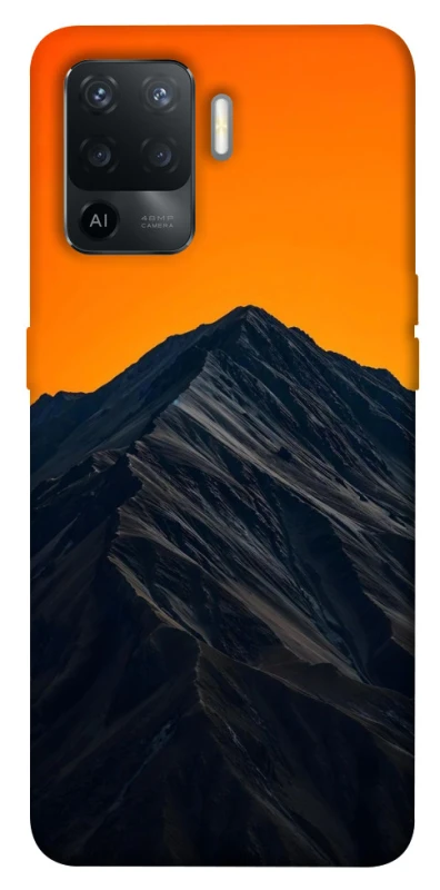 Чохол на Oppo Reno 5 Lite Black rock фото 1 з 1