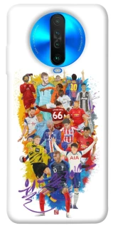 Чохол на Xiaomi Poco X2 Football Abstract v2 фото 1 з 1