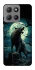 Чехол на Motorola Moto G15 4G Волк под луной фото 1 из 1