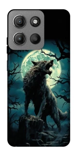 Чохол на Motorola Moto G15 Power Вовк під місяцем фото 1 з 1