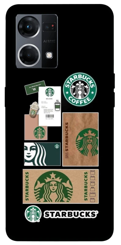 Чохол на Oppo Reno 7 4G Starbucks coffee фото 1 з 1