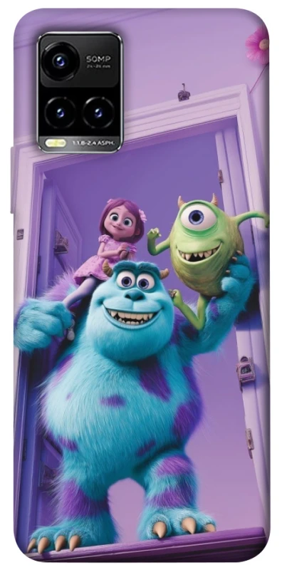 Чохол на Vivo Y21 / Y33s Monsters friends фото 1 з 1