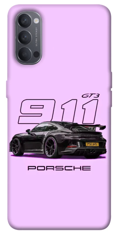 Чехол на Oppo Reno 4 911 pink фото 1 из 1