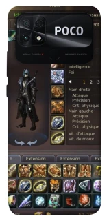 Чехол на Xiaomi Poco C40 Character Menu ver.1 фото 1 из 1