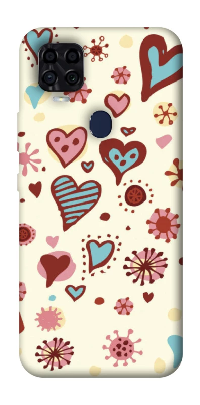 Чохол на ZTE Blade v2020 Pretty hearts фото 1 з 1