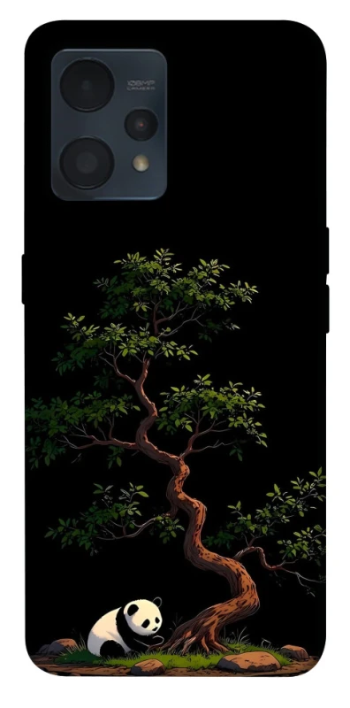 Чохол на Realme 9 4G / 9 Pro+ Panda and tree фото 1 з 1