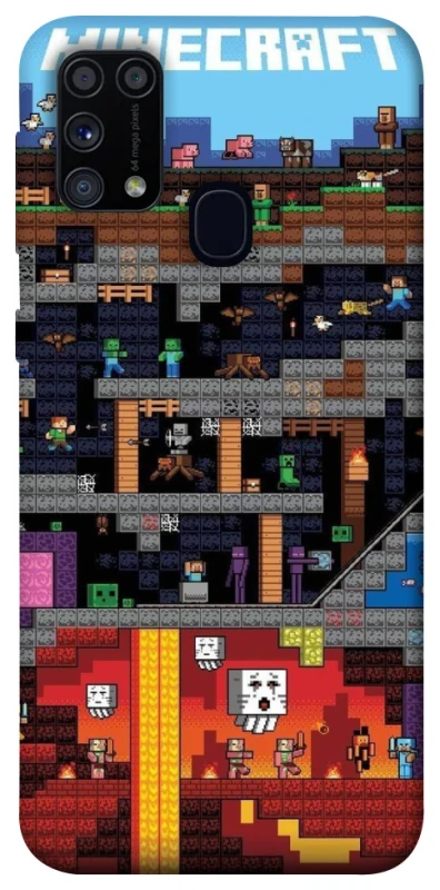 Чохол на Samsung Galaxy M31 Minecraft фото 1 з 1