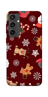 Чехол на Samsung Galaxy S24 FE Новогодний v6 фото 1 из 1