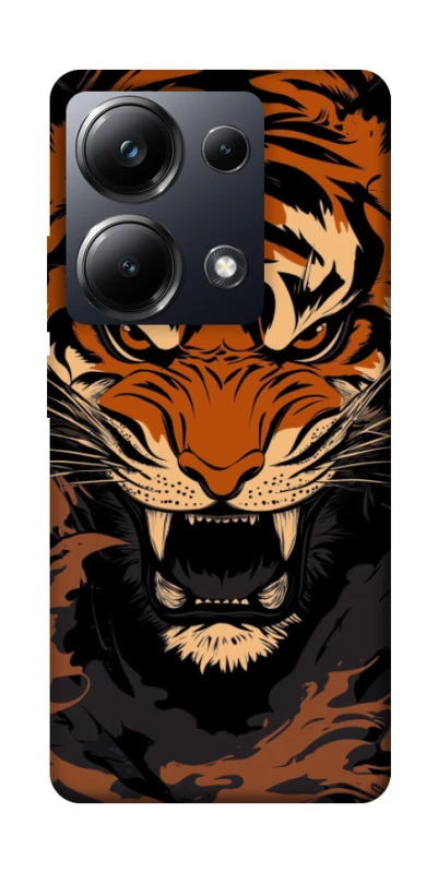 Чехол на Xiaomi Poco M6 Pro 4G cool tiger фото 1 из 1