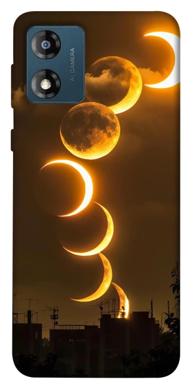 Чехол на Motorola Moto E13 moon фото 1 из 1