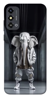 Чохол на ZTE Blade A53 Слон v2 фото 1 з 1