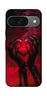 Чехол на Google Pixel 10 Heart in the hands of a skeleton фото 1 из 1
