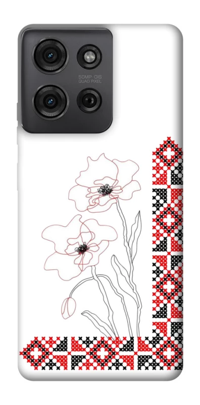 Чохол на Motorola Moto G75 Вишиванка на смартфон фото 1 з 1