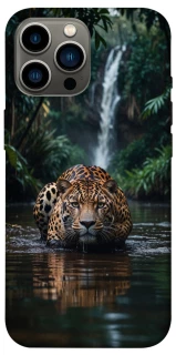 Чехол на Apple iPhone 13 Pro Max (6.7") Leopard in water фото 1 из 1