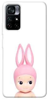 Чехол на Xiaomi Poco M4 Pro 5G Minimal Bunny Peek фото 1 из 1