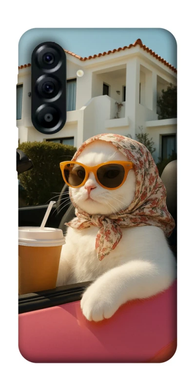 Чехол на Samsung Galaxy A57 5G Stylish Cat Cruise фото 1 из 1