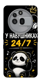 Чехол на Nothing Phone (3a) Pro У навушниках 24/7 фото 1 из 1