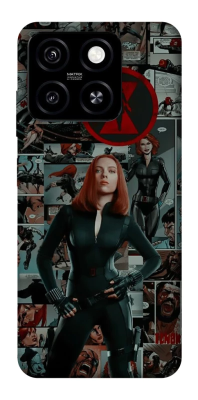 Чохол на ZTE Blade A55 4G Black Widow фото 1 з 1