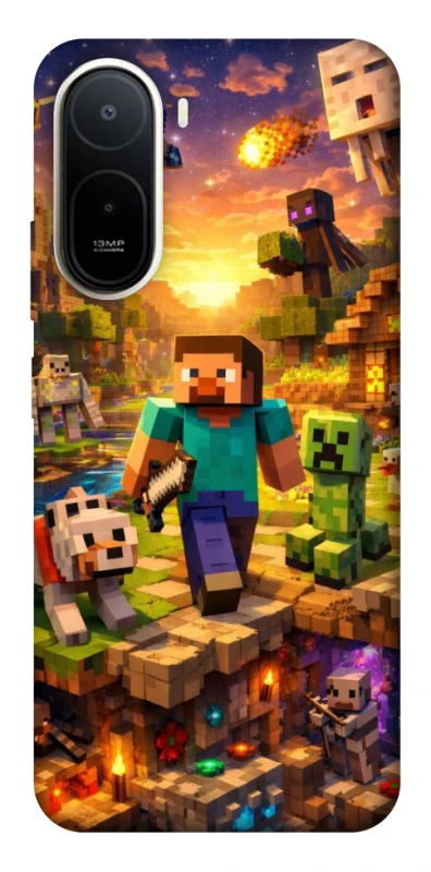 Чохол на Xiaomi Redmi A7 Pro 4G Minecraft v6 фото 1 з 2