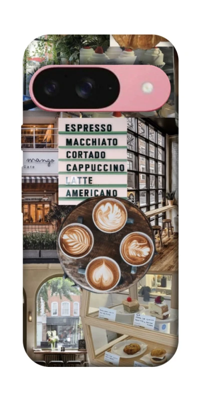 Чехол на Google Pixel 9 Coffee collage ver.5 фото 1 из 1