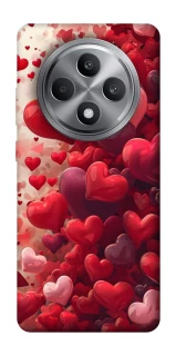 Чохол на Oppo Reno 12 F 4G Many hearts фото 1 з 1